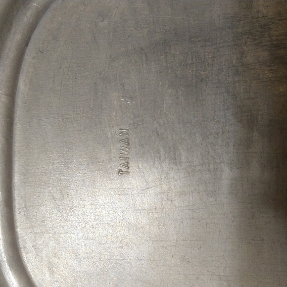 Vintage Wilton Pewter Armetale "Give Us This Day Our Daily Bread" Silver Tray - Picture 3 of 3